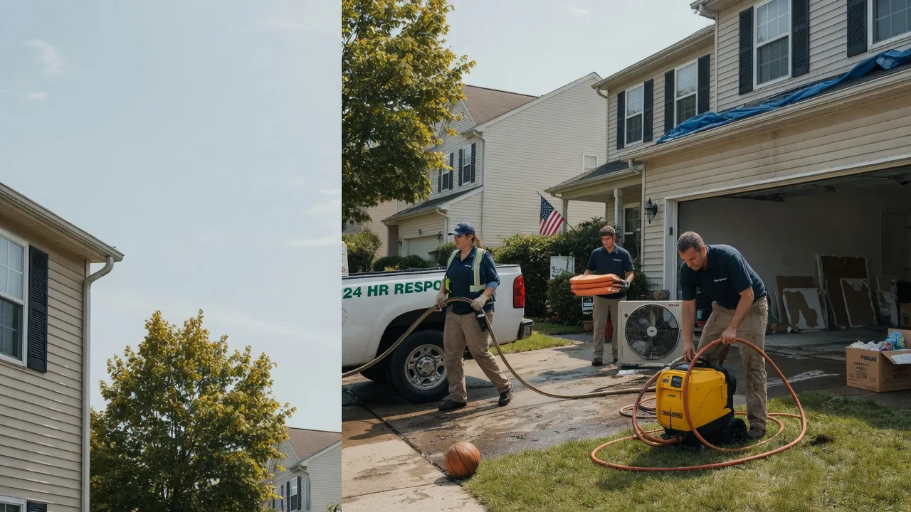 Emergency Water Damage Restoration in Burgoon, OH near me